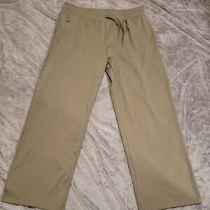 Under Armour Women’s MOTION Open Hem Pants in Gray Joggers Yoga